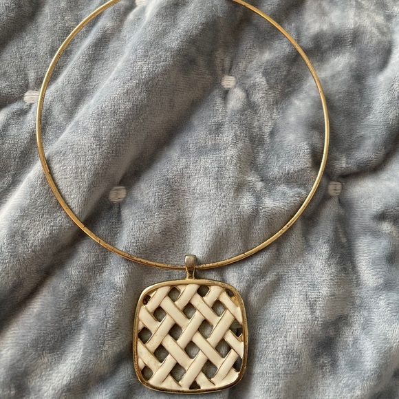 Lilly Pulitzer choker necklace.